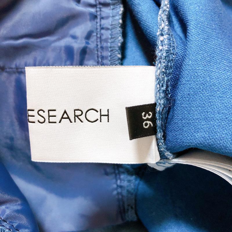 アーバンリサーチ URBAN RESEARCH パンツ デニム、ジーンズ ワイドパンツ 36 無地 青 / ブルー / レディース USED 古着 中古 10015792