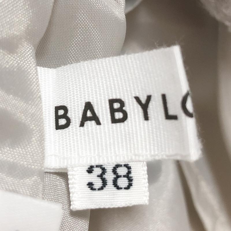 バビロン BABYLONE スカート ミニスカート 38 無地 ベージュ / ベージュ / レディース USED 古着 中古 10015795