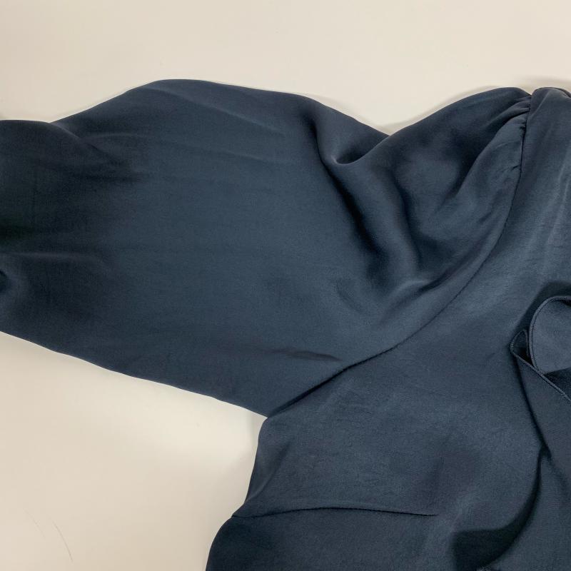 アナイ ANAYI カットソー 長袖 38 無地 紺 / ネイビー / レディース USED 古着 中古 10015912