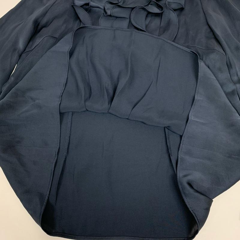 アナイ ANAYI カットソー 長袖 38 無地 紺 / ネイビー / レディース USED 古着 中古 10015912
