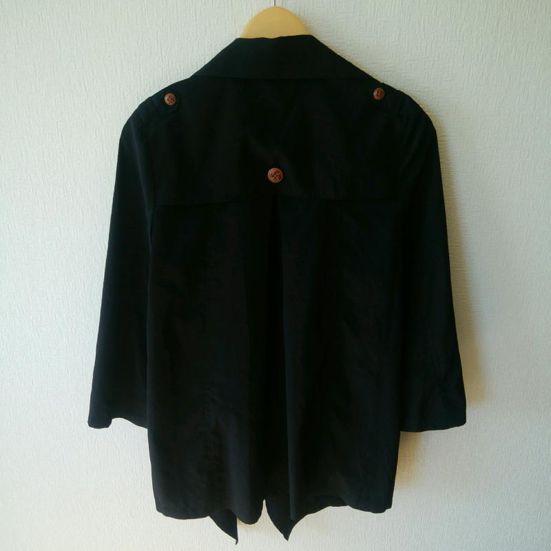 ノミネ Nomine ジャケット、上着 ジャケット、ブレザー 無地 黒 / ブラック / レディース USED 古着 中古 10016098