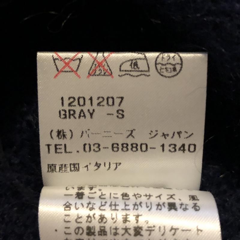 ロベルトコリーナ ROBERTO COLLINA ニット、セーター 七分袖 モヘヤ混 バーニーズニューヨーク 無地 灰 / グレー / X 紺 / ネイビー / レディース USED 古着 中古 10016146