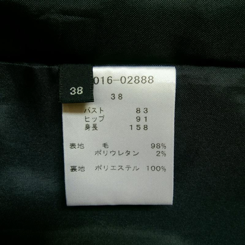 ダニエルエシュテル DANIEL HECHTER ワンピース ひざ丈スカート 38 無地 紺 / ネイビー / レディース USED 古着 中古 10016203