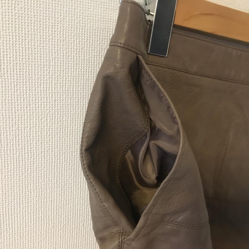 ザラベーシック ZARA BASIC スカート ミニスカート XS 無地 ベージュ / ベージュ / レディース USED 古着 中古 10016293