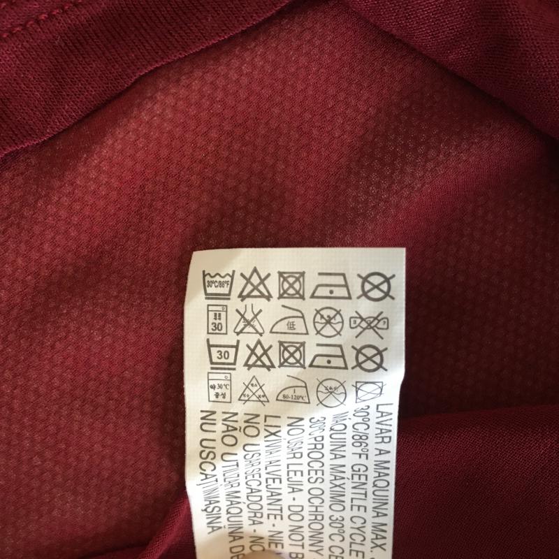 ザラ ZARA TRAFALUC カットソー 半袖 ノースリーブ S 無地 えんじ / ワインレッド / X 黒 / ブラック / レディース USED 古着 中古 10016332