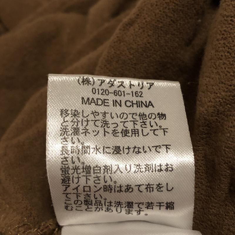 ニコアンド niko and... カットソー 長袖 デザインカットソー 4 無地 茶 / ブラウン / レディース USED 古着 中古 10016359