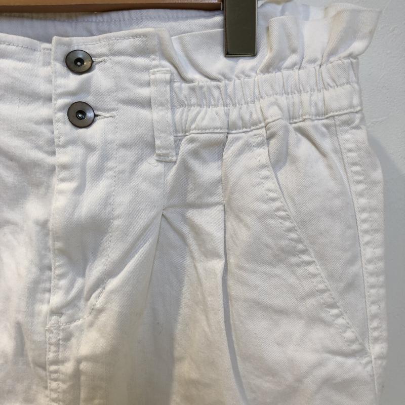 ダブルクローゼット w closet スカート ひざ丈スカート FREE 無地 白 / ホワイト / レディース USED 古着 中古 10016413