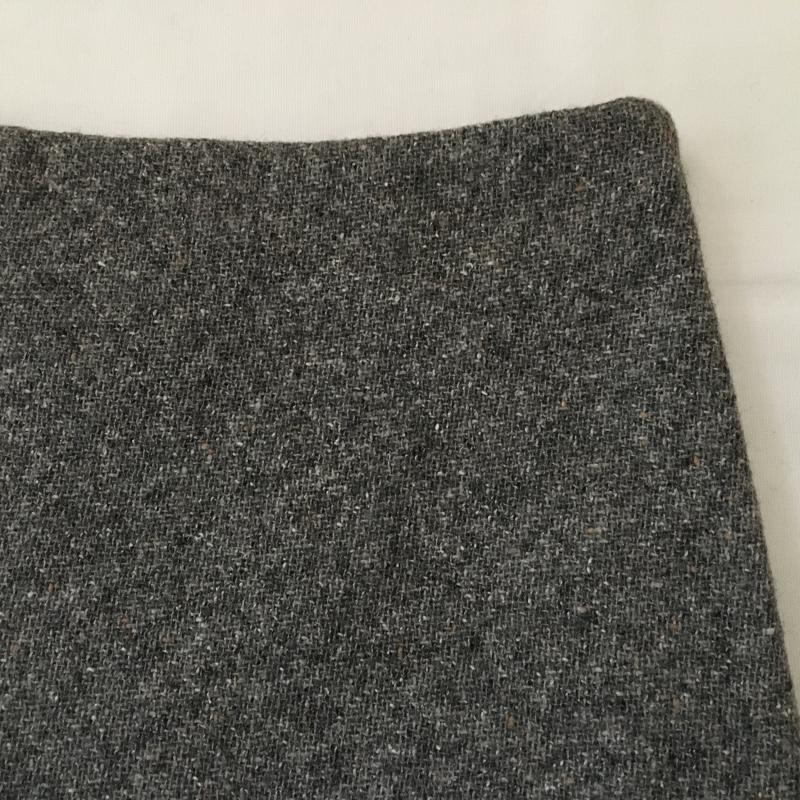 ナラマリエ NARAMAGLIE スカート ひざ丈スカート 2 無地 灰 / グレー / レディース USED 古着 中古 10016502