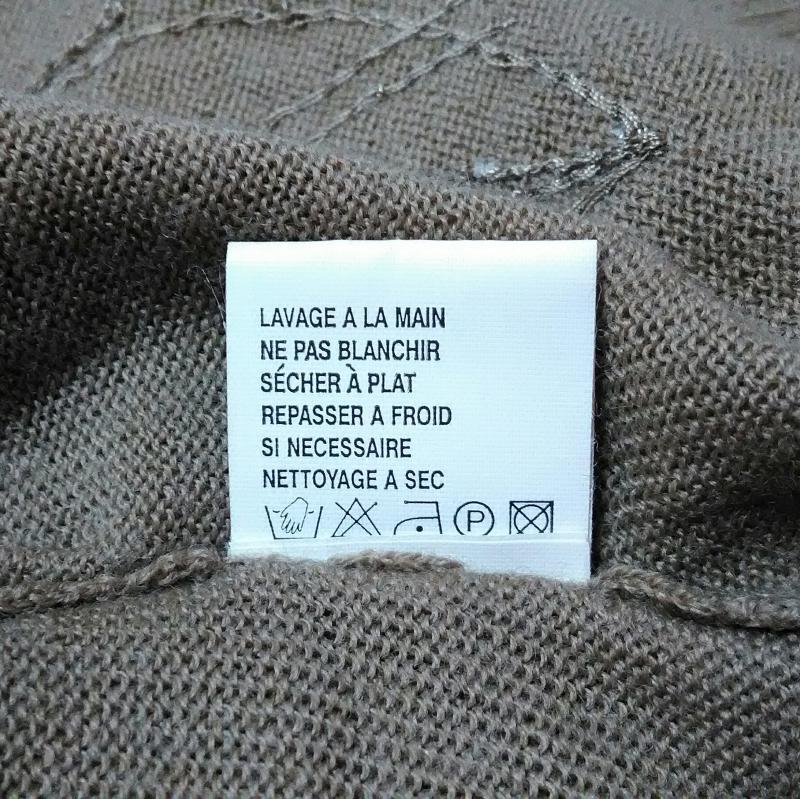 エッセンシャル ESSENTIEL カットソー 半袖 S 無地 X 刺繍 緑 / グリーン / レディース USED 古着 中古 10016529
