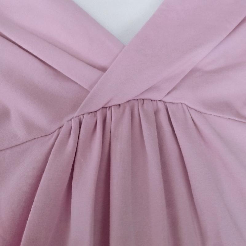 ロージー ROSIEE カットソー 半袖 38 無地 桃 / ピンク /  レディース USED 古着 中古 10016578