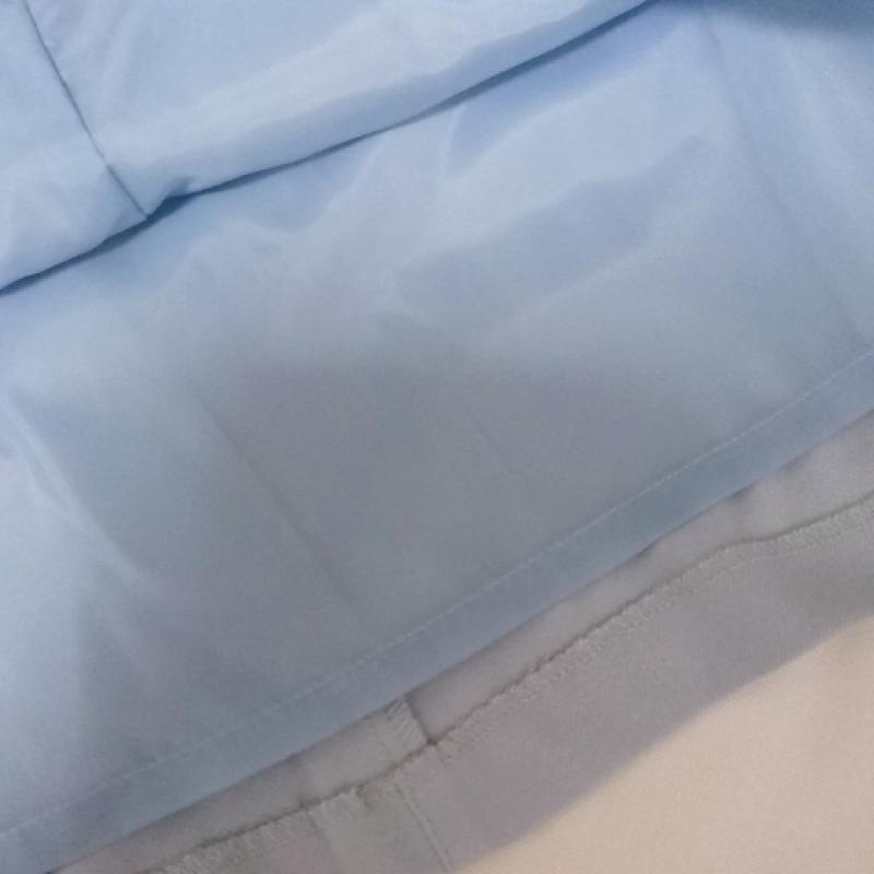 エンネア Ennea スカート ひざ丈スカート 38 無地 青 / ブルー / レディース USED 古着 中古 10016581
