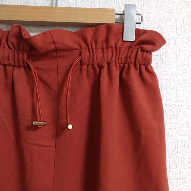 アルマデザイン Alma Design スカート ロングスカート L 無地 橙 / オレンジ / レディース USED 古着 中古 10016628