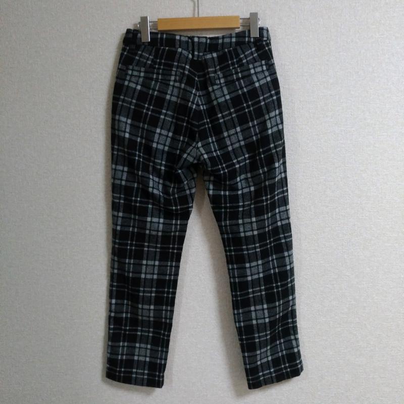 チャオパニック CIAOPANIC ボトムス ボトムス S チェック 黒 / ブラック / X 灰 / グレー / レディース USED 古着 中古 10016636