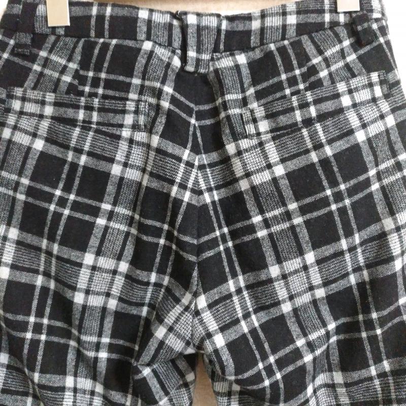 チャオパニック CIAOPANIC ボトムス ボトムス S チェック 黒 / ブラック / X 灰 / グレー / レディース USED 古着 中古 10016636