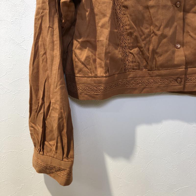 ダブルクローゼット w closet ジャケット、上着 ジャケット、ブレザー FREE 無地 X 茶 / ブラウン / レディース USED 古着 中古 10016643