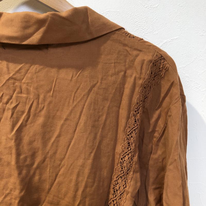 ダブルクローゼット w closet ジャケット、上着 ジャケット、ブレザー FREE 無地 X 茶 / ブラウン / レディース USED 古着 中古 10016643