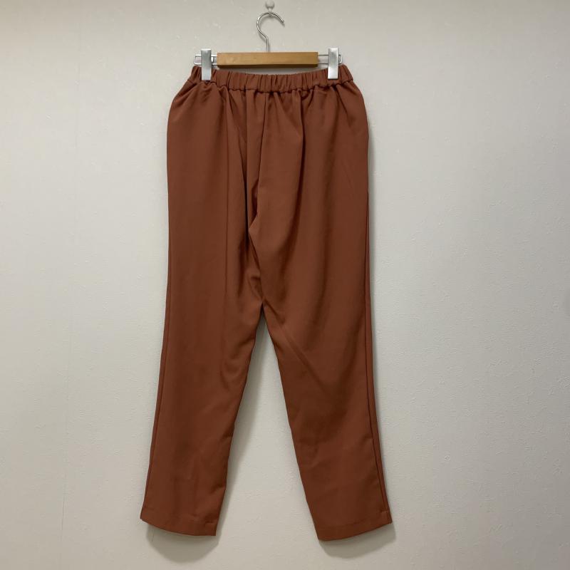 ロージー ROSIEE パンツ スラックス 38 無地 茶 / ブラウン / レディース USED 古着 中古 10016791