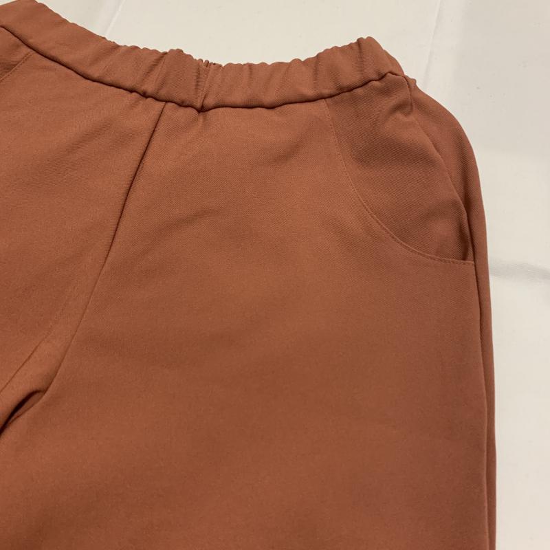 ロージー ROSIEE パンツ スラックス 38 無地 茶 / ブラウン / レディース USED 古着 中古 10016791