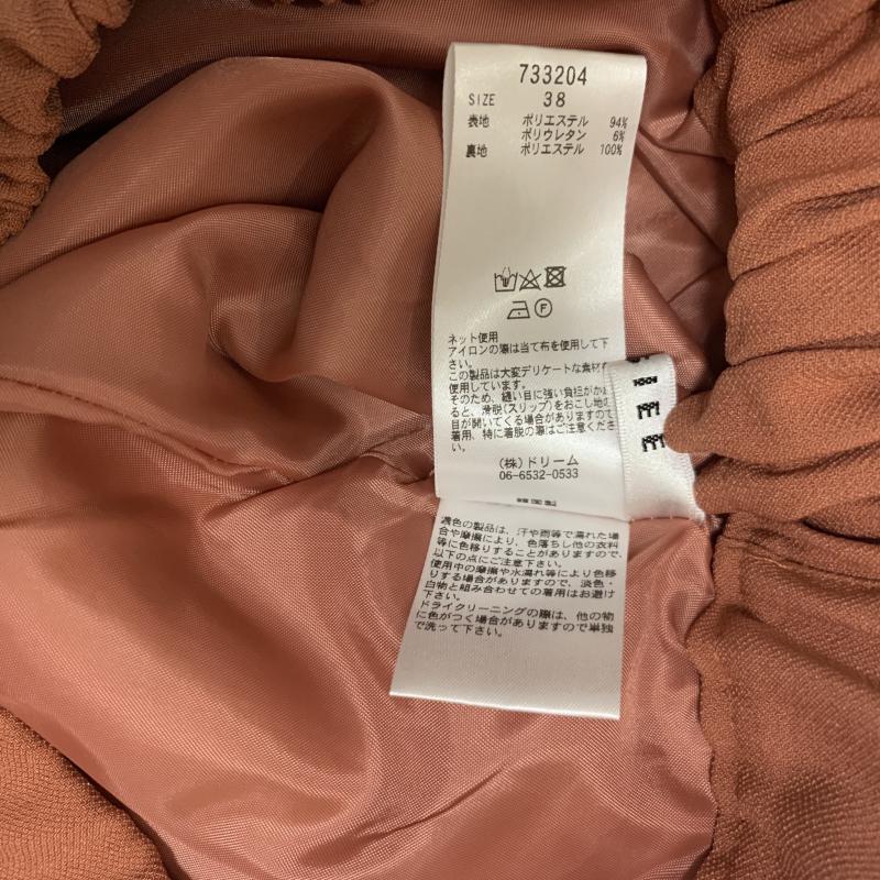 ロージー ROSIEE パンツ スラックス 38 無地 茶 / ブラウン / レディース USED 古着 中古 10016791