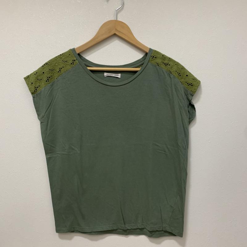 グリーンデイル ガーネット GREENDALE GARNET Tシャツ 半袖 M 無地 緑 / グリーン / レディース USED 古着 中古 10016794