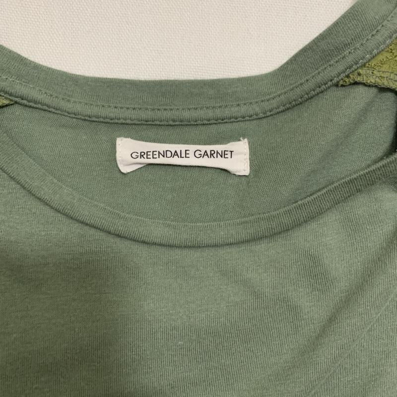 グリーンデイル ガーネット GREENDALE GARNET Tシャツ 半袖 M 無地 緑 / グリーン / レディース USED 古着 中古 10016794