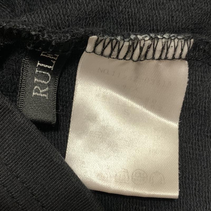 ルール RULe カットソー 長袖 S 無地 黒 / ブラック / レディース USED 古着 中古 10016795