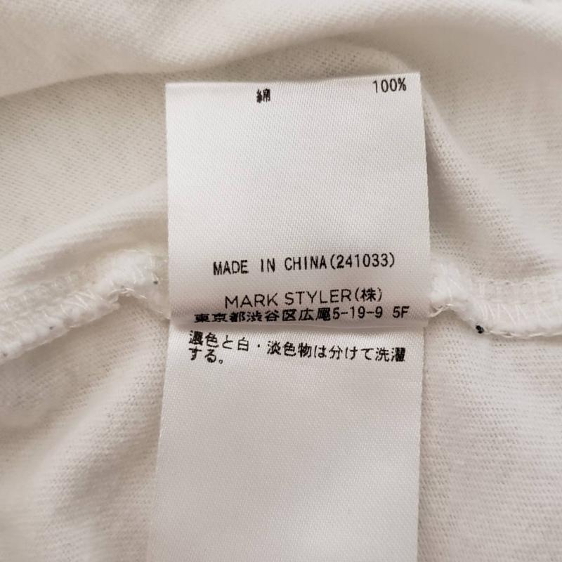 メリージェニー merry jenny Tシャツ 半袖 FREE 無地 白 / ホワイト / レディース USED 古着 中古 10016801