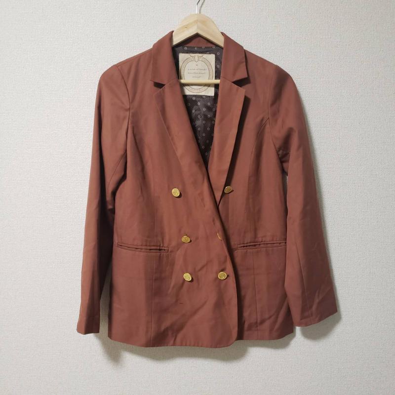 オリーブデオリーブ OLIVE des OLIVE ジャケット、上着 ジャケット、ブレザー M 無地 茶 / ブラウン / レディース USED 古着 中古 10016811