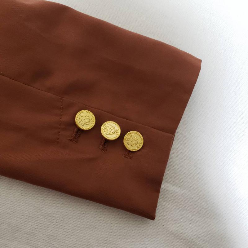 オリーブデオリーブ OLIVE des OLIVE ジャケット、上着 ジャケット、ブレザー M 無地 茶 / ブラウン / レディース USED 古着 中古 10016811