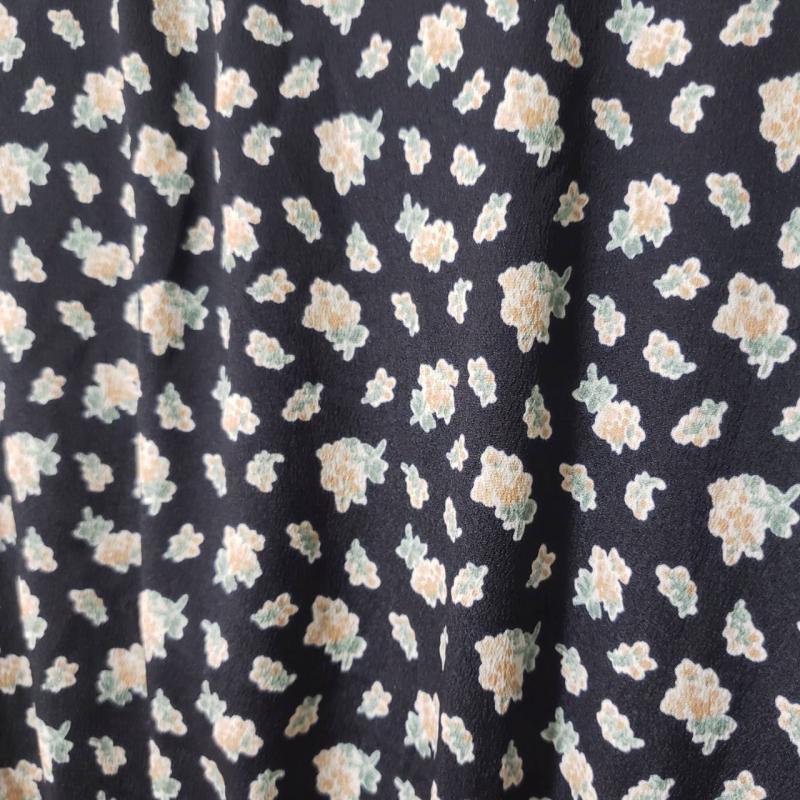 マジェスティックレゴン MAJESTIC LEGON ワンピース ミニスカート FREE 花柄 紺 / ネイビー / X 桃 / ピンク / X 白 / ホワイト / レディース USED 古着 中古 10016821