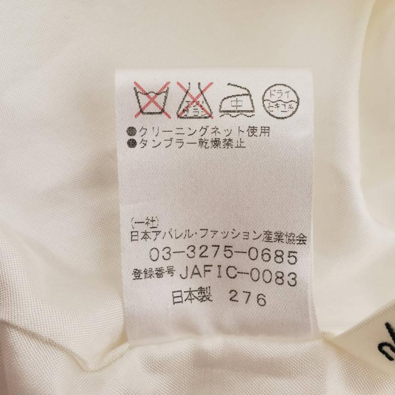 ドニーユ DONEEYU スカート ひざ丈スカート 36 無地 白 / ホワイト / レディース USED 古着 中古 10016824