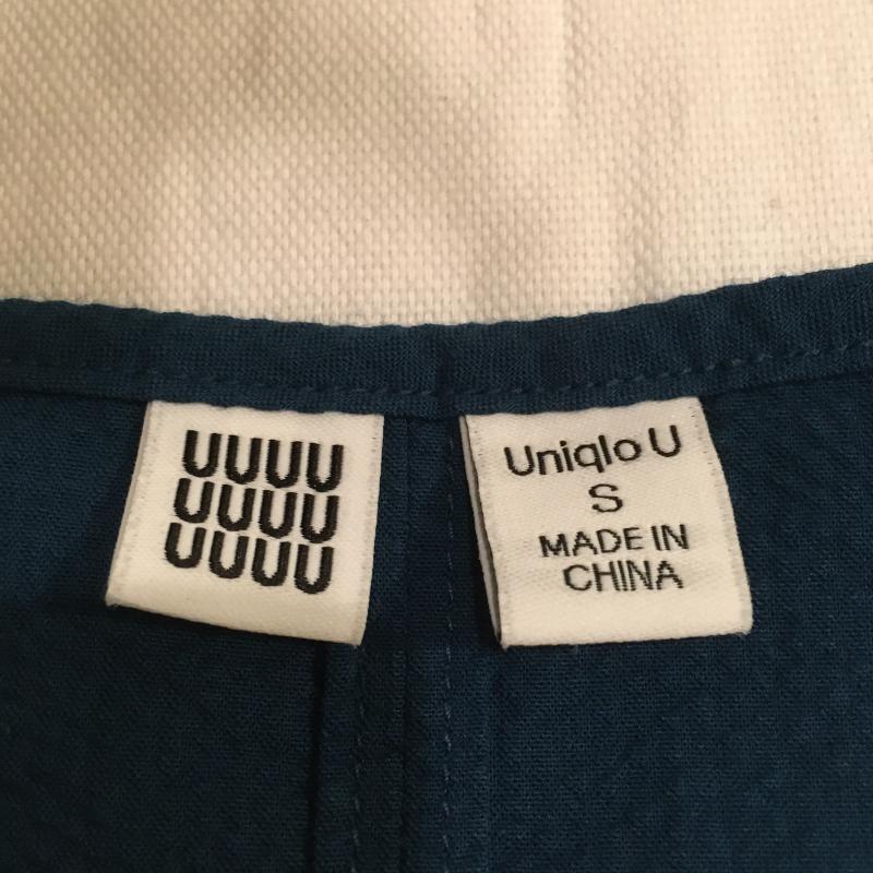 ユニクロユー Uniqlo U サロペット・オーバーオール サロペット、オーバーオール 肩紐調節可能 S 無地 青 / ブルー / レディース USED 古着 中古 10016836