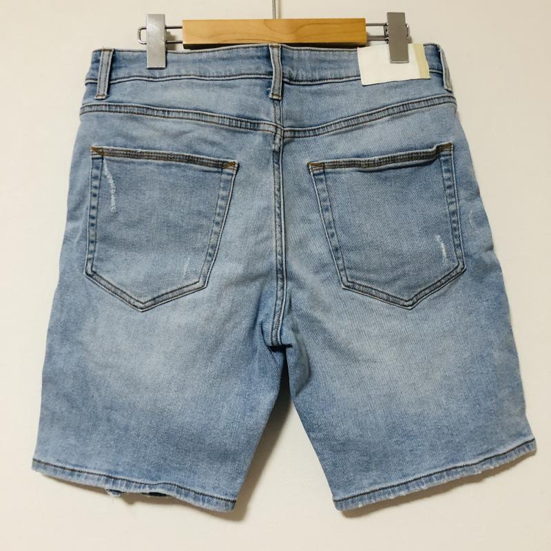 ベルシュカ Bershka パンツ デニム、ジーンズ 31インチ 無地 インディゴ / インディゴ / レディース USED 古着 中古 10016934