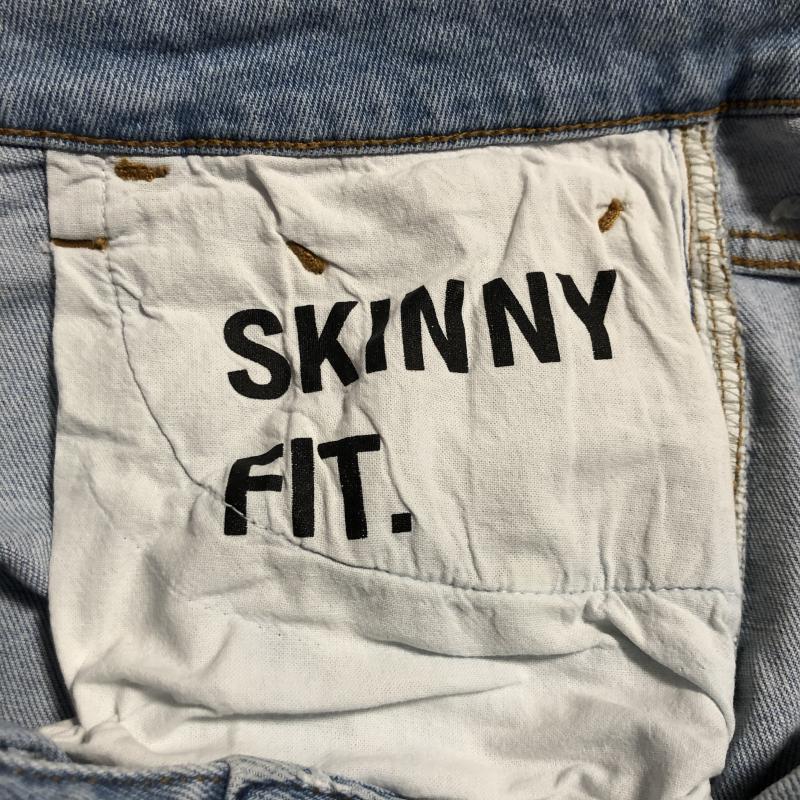ベルシュカ Bershka パンツ デニム、ジーンズ 31インチ 無地 インディゴ / インディゴ / レディース USED 古着 中古 10016934