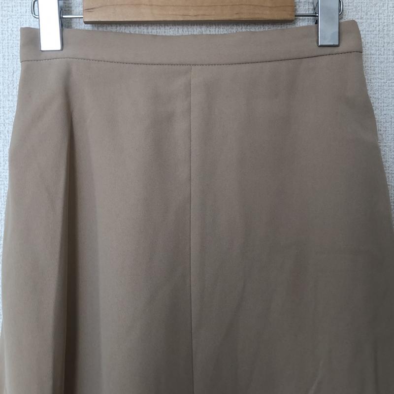 エンネア Ennea スカート ひざ丈スカート 38 無地 ベージュ / ベージュ / レディース USED 古着 中古 10017137