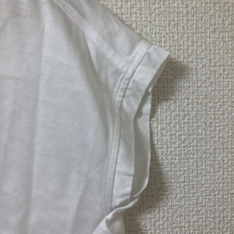ヨーロ YOLO カットソー 半袖 36 無地 白 / ホワイト / レディース USED 古着 中古 10017141