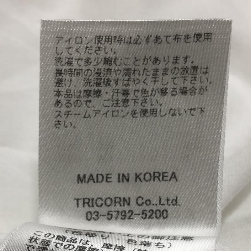 ヨーロ YOLO カットソー 半袖 36 無地 白 / ホワイト / レディース USED 古着 中古 10017141