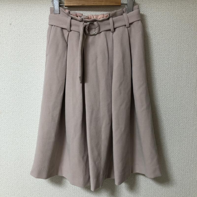 エンネア Ennea スカート ひざ丈スカート 38 無地 桃 / ピンク / レディース USED 古着 中古 10017155