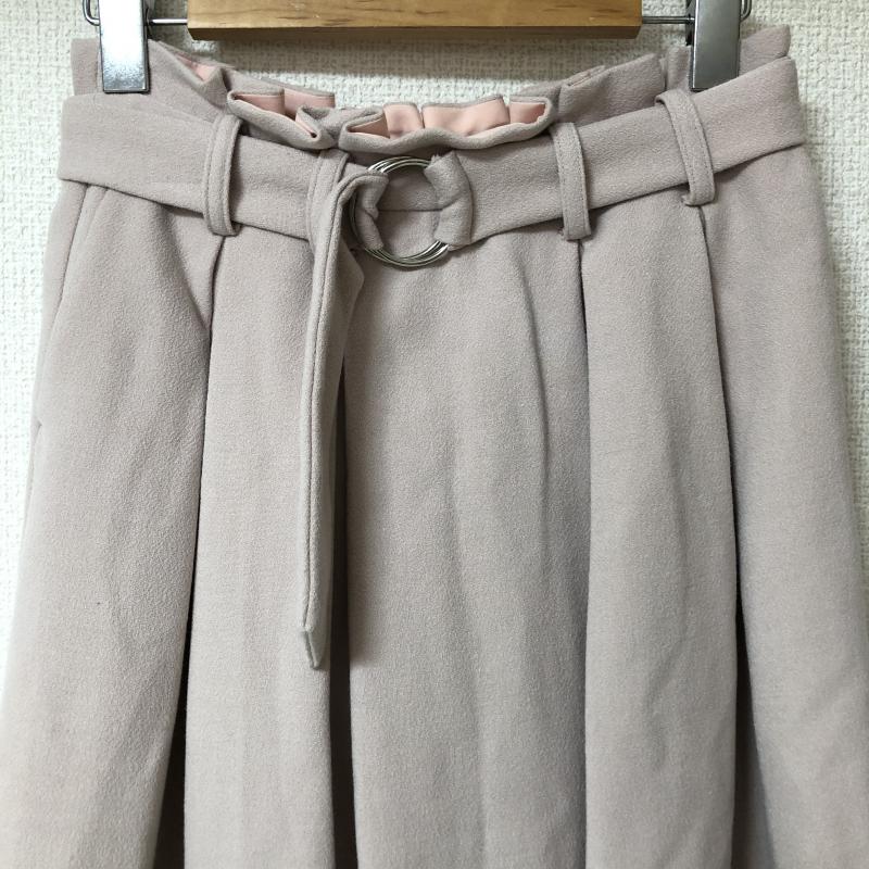 エンネア Ennea スカート ひざ丈スカート 38 無地 桃 / ピンク / レディース USED 古着 中古 10017155