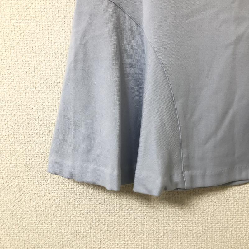エンネア Ennea スカート ミニスカート 38 無地 青 / ブルー / レディース USED 古着 中古 10017166