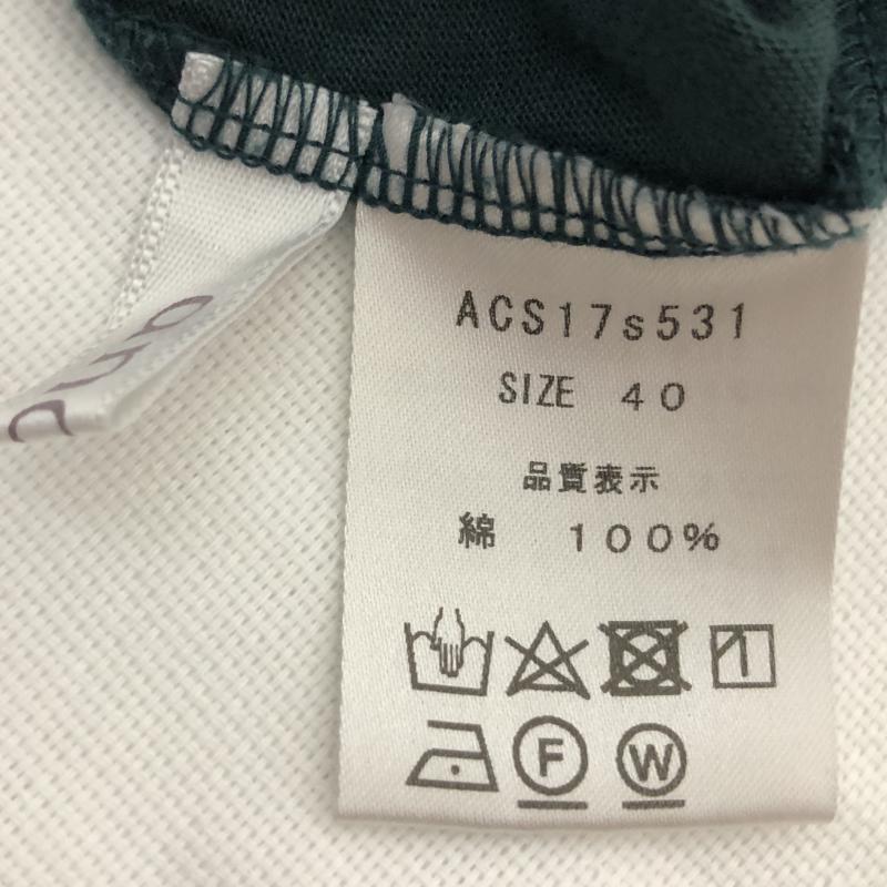 アナナス anana カットソー 半袖 40 無地 緑 / グリーン / レディース USED 古着 中古 10017169