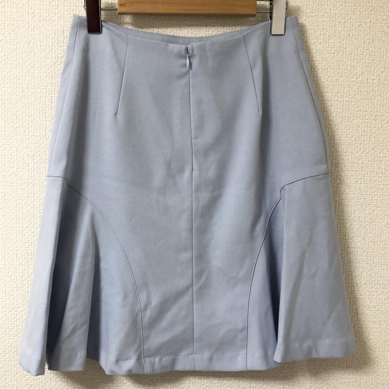 エンネア Ennea スカート ミニスカート 38 無地 青 / ブルー / レディース USED 古着 中古 10017171