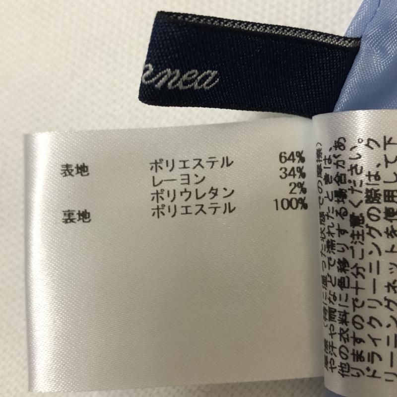 エンネア Ennea スカート ミニスカート 38 無地 青 / ブルー / レディース USED 古着 中古 10017171