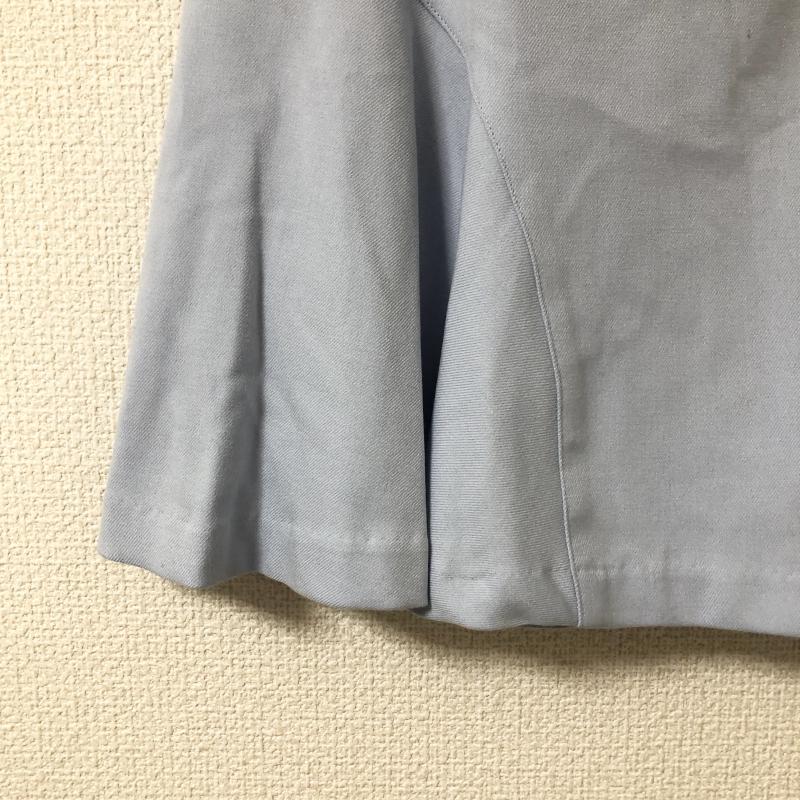 エンネア Ennea スカート ミニスカート 38 無地 青 / ブルー / レディース USED 古着 中古 10017173