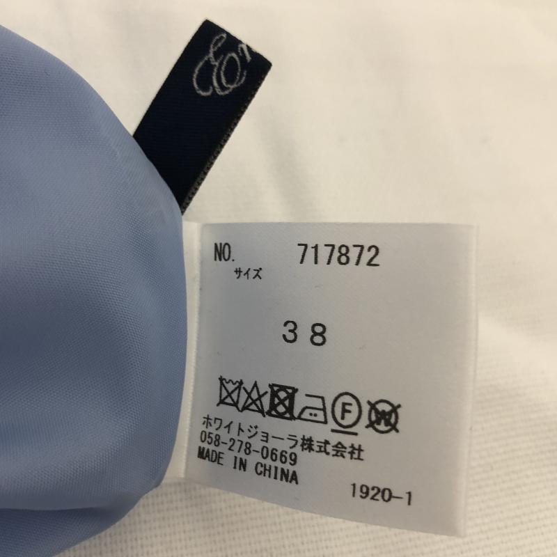 エンネア Ennea スカート ミニスカート 38 無地 青 / ブルー / レディース USED 古着 中古 10017173