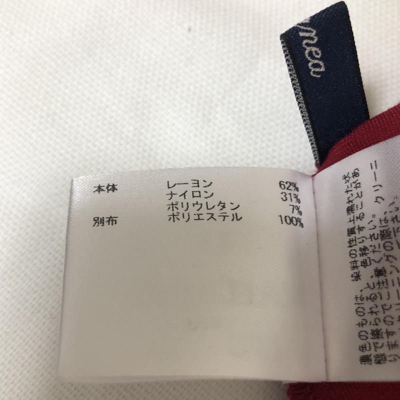 エンネア Ennea カットソー 長袖 36 無地 えんじ / ワインレッド / レディース USED 古着 中古 10017174
