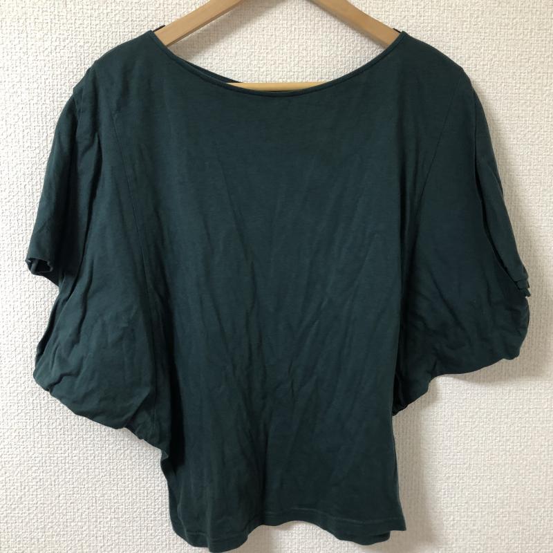 アナナス anana カットソー 半袖 36 無地 緑 / グリーン / レディース USED 古着 中古 10017175