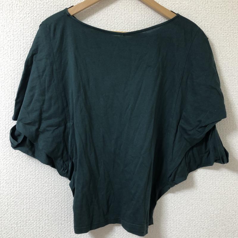 アナナス anana カットソー 半袖 36 無地 緑 / グリーン / レディース USED 古着 中古 10017175