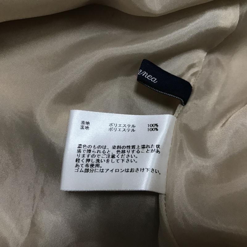 エンネア Ennea スカート ひざ丈スカート 38 無地 ベージュ / ベージュ / レディース USED 古着 中古 10017214