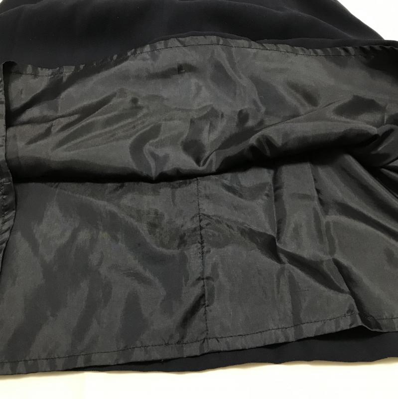 エンネア Ennea スカート ひざ丈スカート 38 無地 紺 / ネイビー / レディース USED 古着 中古 10017220